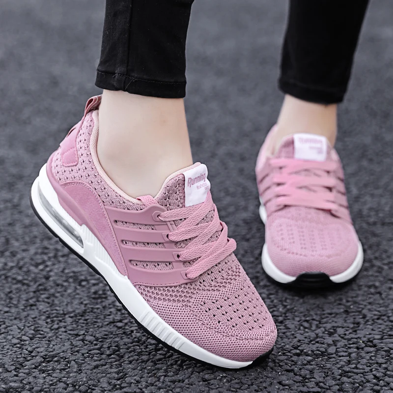 

Four Seasons Sport Shoes White Men Running Shoes Cushion Adult Women Athletic Brand Sneakers Cheap Outdoor Jogging Trainers