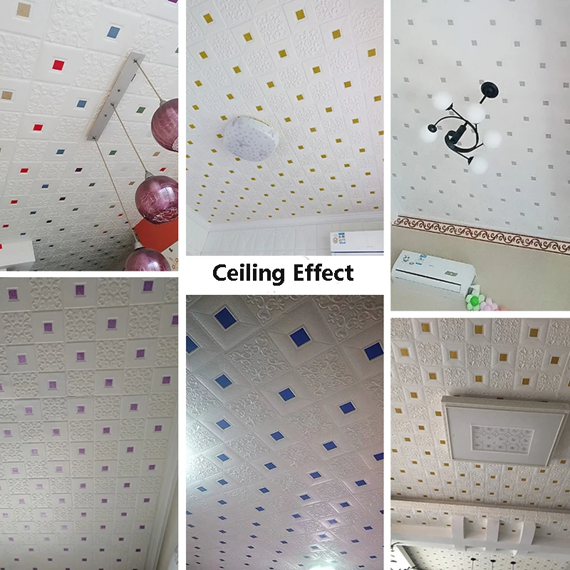 

DIY Self Adhesive 3D Brick Wall Stickers Living Room Decor Foam Waterproof Covering Wallpaper Panels for TV Background Kids Home