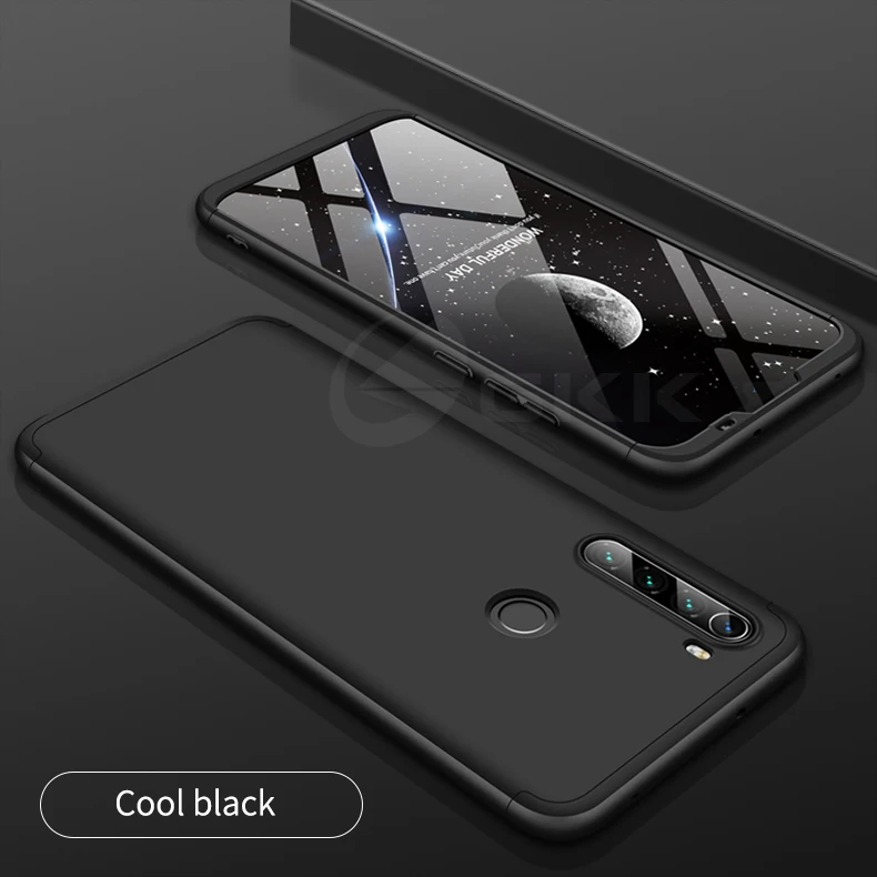 GKK Роскошный чехол для Xiaomi Redmi Note 8T 5 7 8 Pro полная защита противоударный 3 в 1 жесткий чехол для Xiaomi Redmi Note 8 Pro Чехол