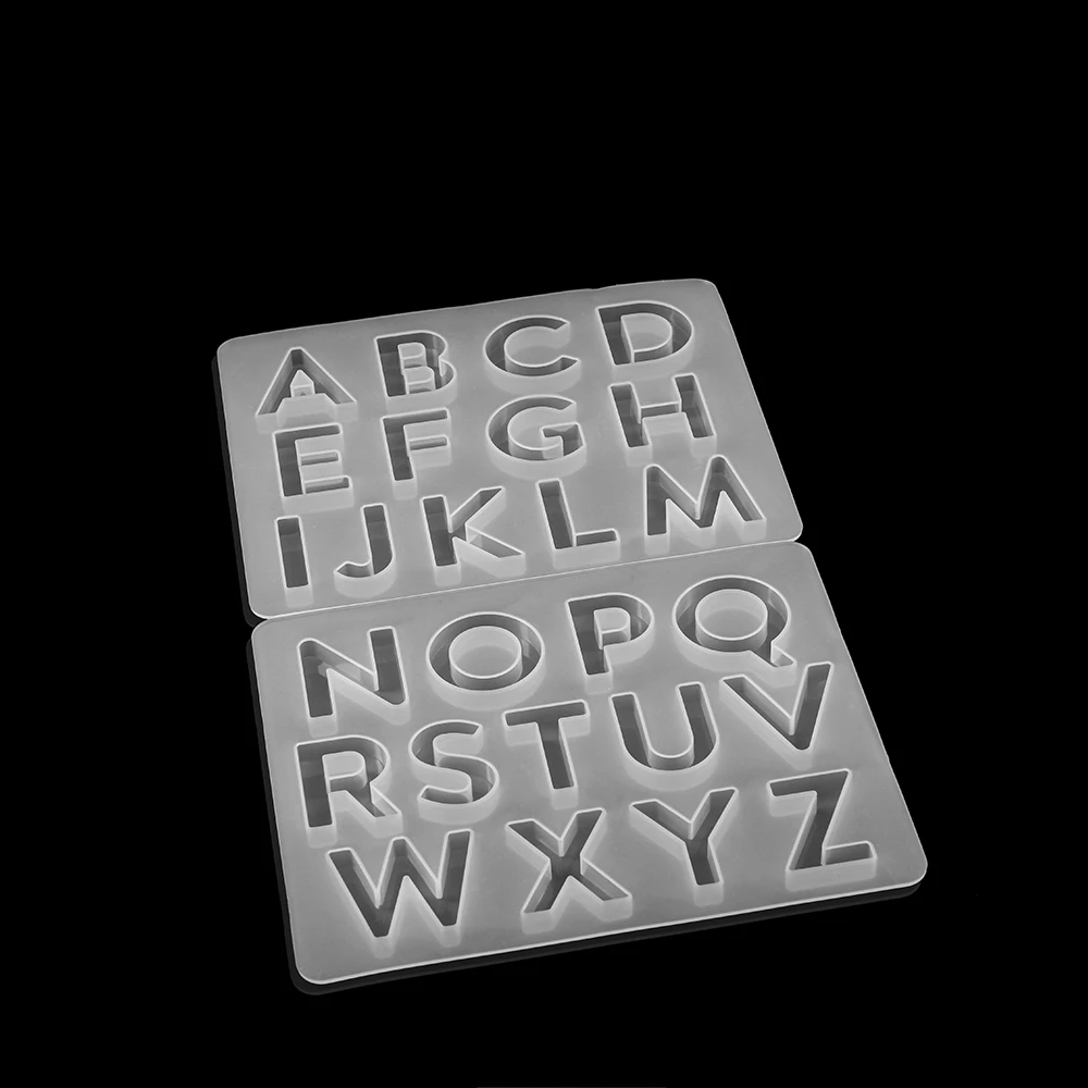 

Uppercase Letter Silicone Mold Epoxy Resin Art Capital Letter Soft Mold UV Resin Alphabet A To Z Mold For DIY Jewelry Resin Mold
