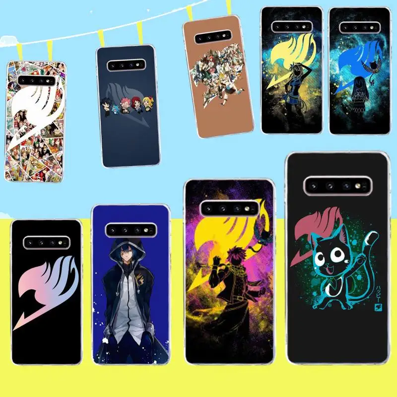 HPCHCJHM Феи хвост ТПУ Мягкий силиконовый чехол для телефона Samsung S9 plus S5 S6 S7 edge S8 S10 |