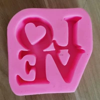 3d stereo love cake silicone mold diy handmade epoxy resin aroma candle plaster jewelry mold holiday decorations