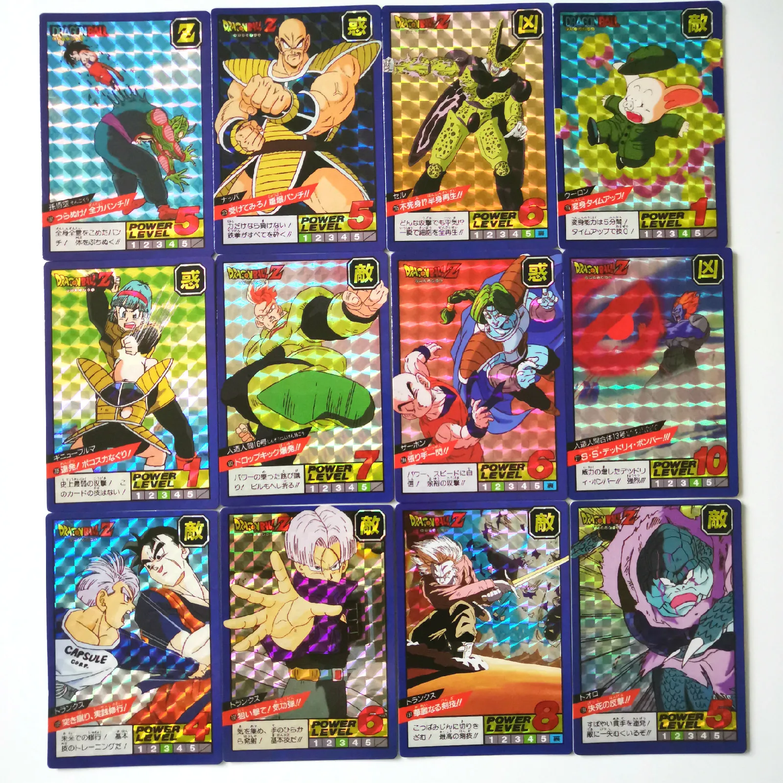 42 шт./компл. супер Dragon Ball Z борьба 5 информацию о недостающем героев карточной