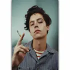 Американский фильм дым звезда актер Cole Sprouse шелковая ткань настенный художественный плакат декоративная наклейка яркая