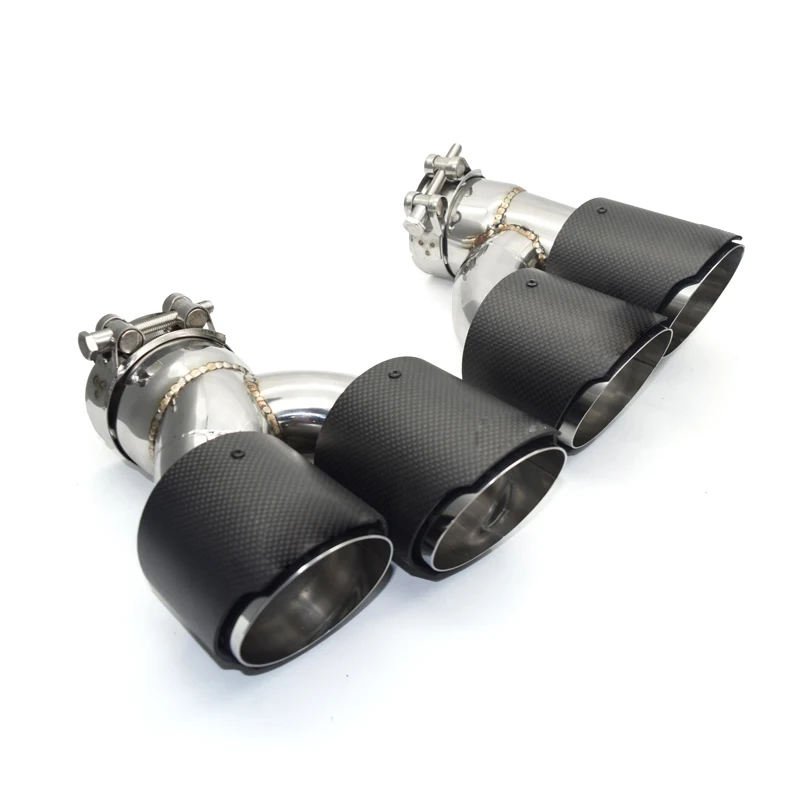 1 пара M Логотип углеродное волокно модифицированный Автомобильный задний