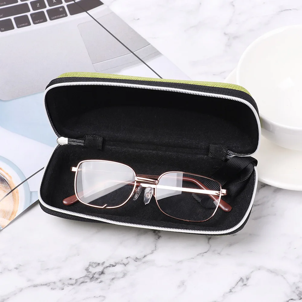 

EVA Eyewear Cases Cover Sunglasses Case Fashion Glasses Box with Lanyard Zipper Eyeglass Cases Men Women Travel Glasses Pouch