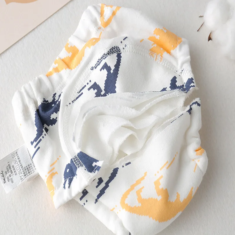 Baby Cotton Training Pants Panties Waterproof Cloth Diapers Reusable Baby Toolder Nappies Diaper  Children Underwear Washable images - 6
