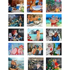 DIY цифровой Краски ing по номерам красивый женский акриловый Краски по номерам Современные настенные картины для подарка