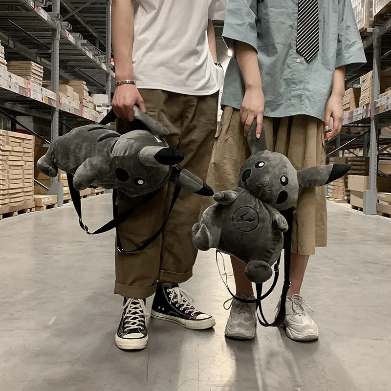 Оптовая продажа сумка через плечо с милым мультяшным Кроликом на пушистый рюкзак