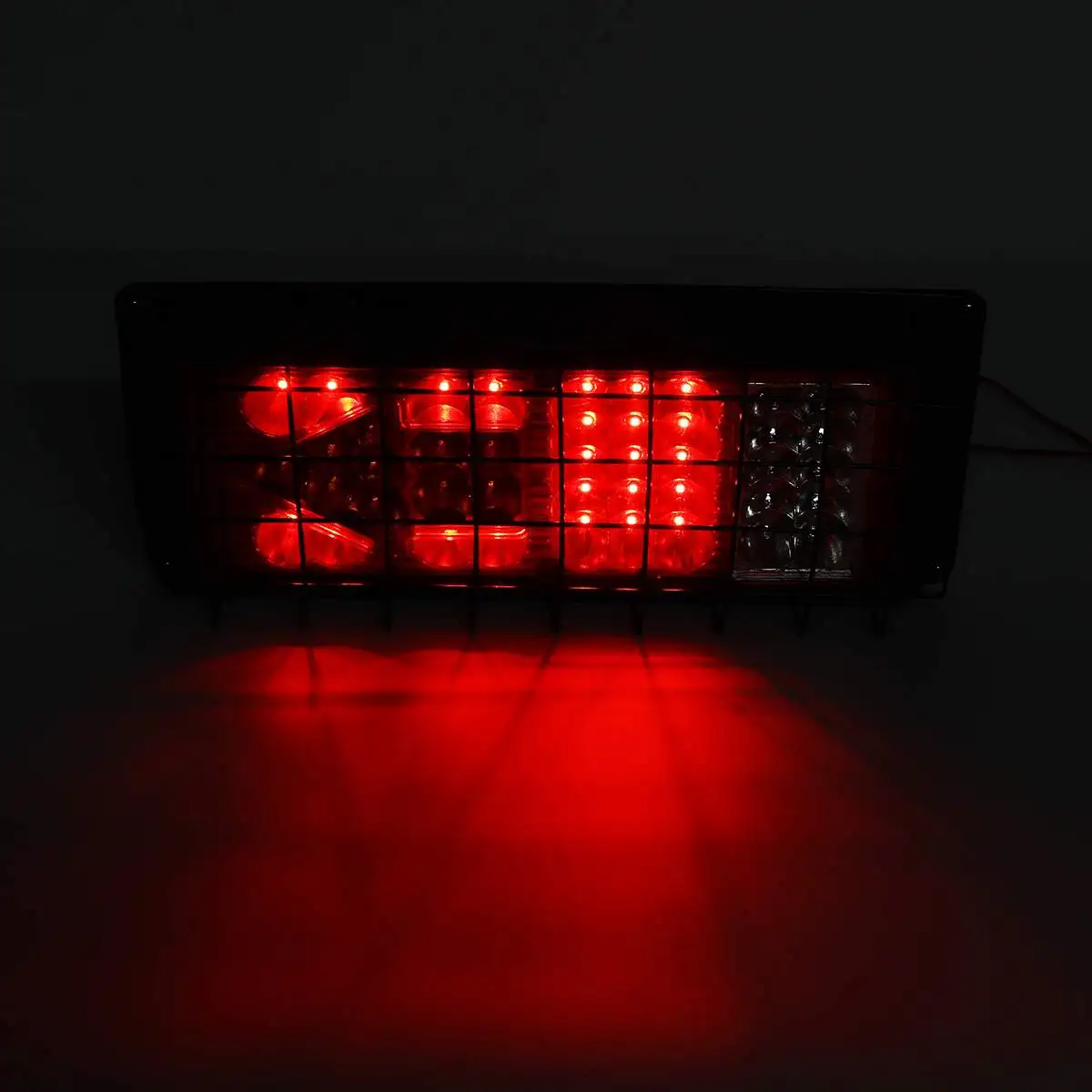 

2Pcs 24V Waterproof Truck LED Rear Trailer Tail Light Warning Lights Rear Lamp Universal For Boat Truck Trailer Marker Lights