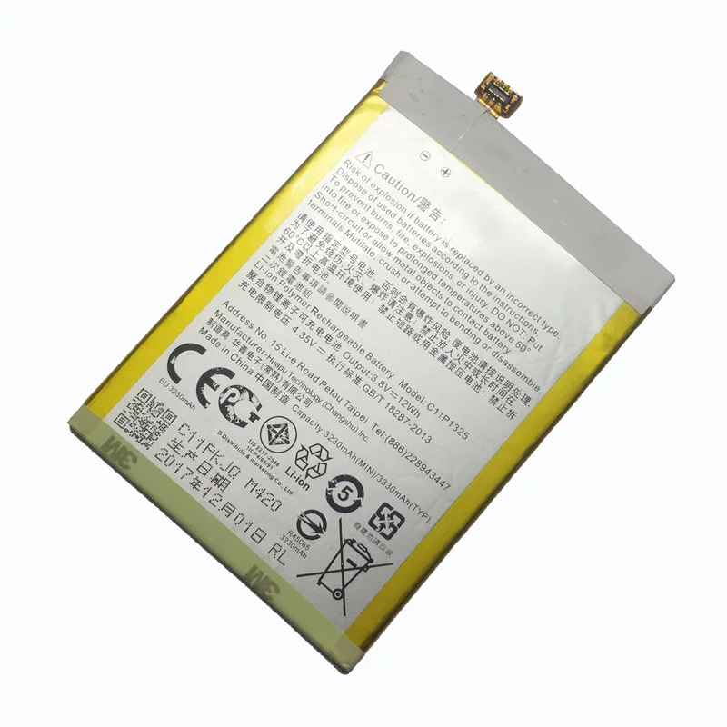 Аккумулятор для сотового телефона Asus ZenFone 6 ZenFone6 A601CG A600CG T00G C11P1325 полимерный литий