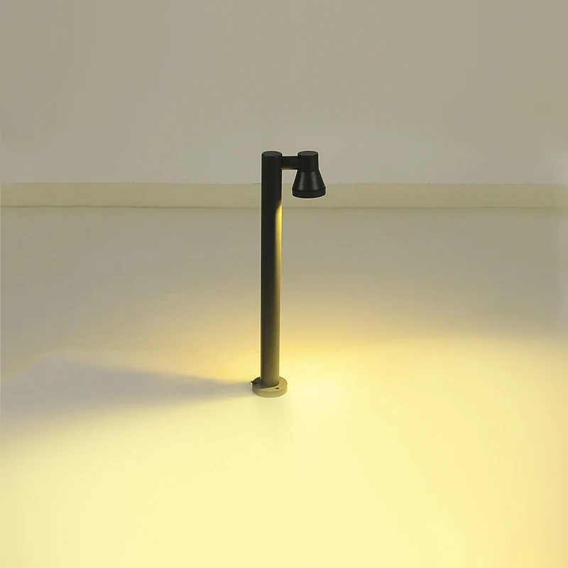 Уличный светильник для сада газон современный минималистичный напольный