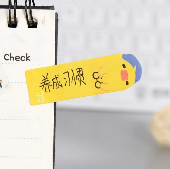 

1PCS/lot Kawaii Cartoon Friends Bus design mini convenient Memo Sticky Pad Notes students gift prize Stationery supplies