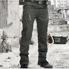 Городские военные тактические брюки, мужские боевые армейские брюки, мужские водонепроницаемые повседневные брюки-карго с множеством карманов, спортивные брюки