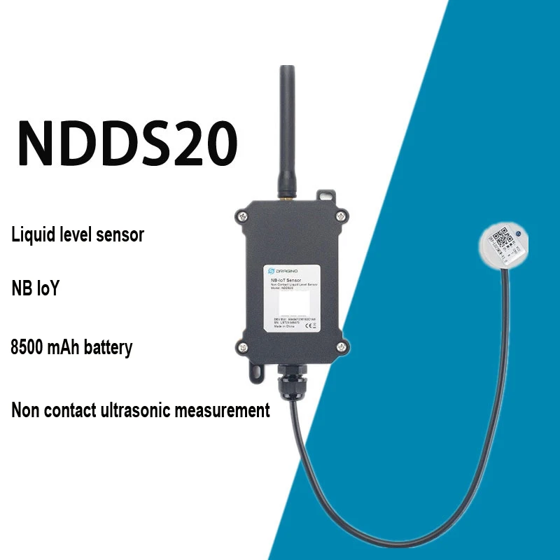

Бесконтактный высокоточный датчик уровня жидкости NDDS20 NB-IoT для сильных кислотных и щелочных жидкостей