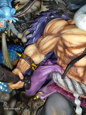 Негабаритная статуя один кусок четыре императора 1/6 Kaido GK резиновая фигурка героя Коллекционная модель игрушечная коробка P1611