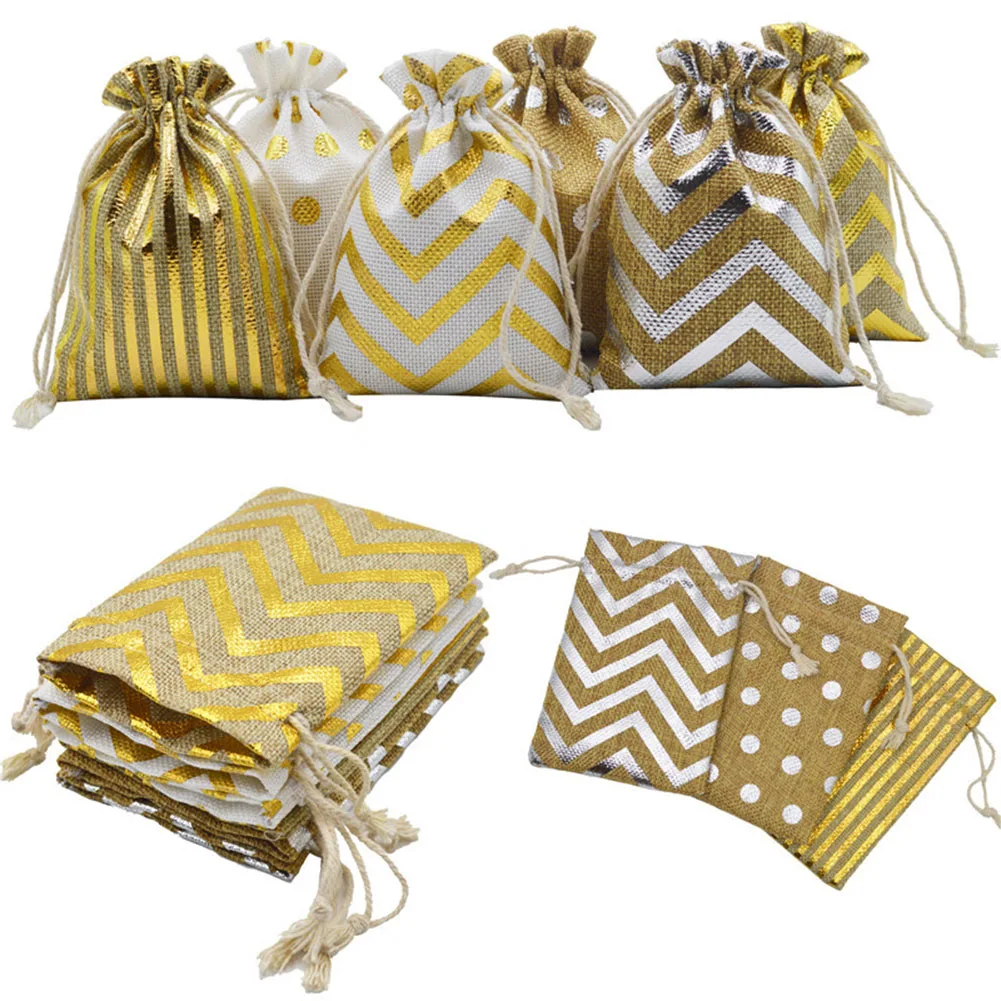 

Advent Calendar Gift Bag 10x14cm Cotton linen Linen Christmas Delicate