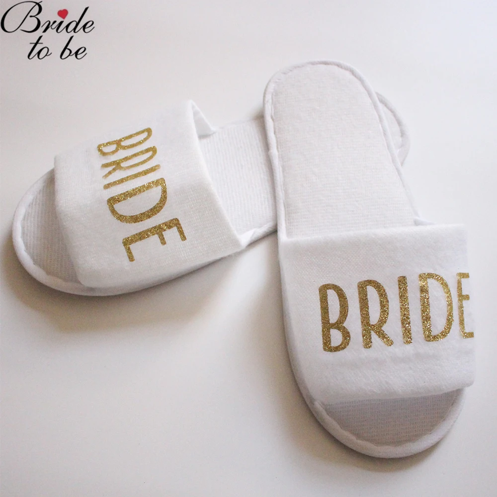 Тапочки Свадебные одноразовые для подружки невесты 1 пара | Дом и сад