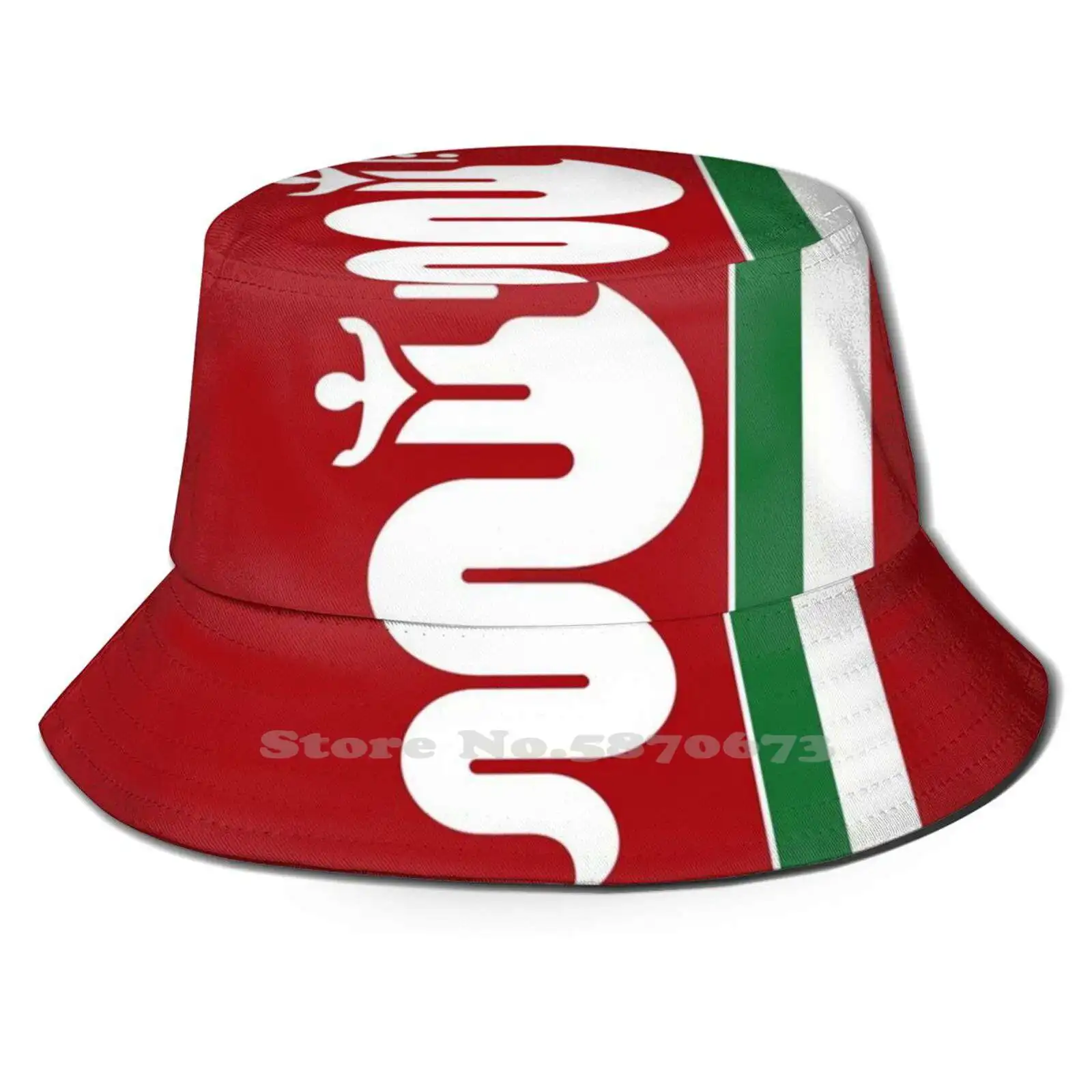 

Alfa Romeo Biscione Unisex Summer Cap Sunscreen Hat Alfa Romeo Alpha Biscione Snake Red Italy Flag Fiat Abarth Car Heart Sports