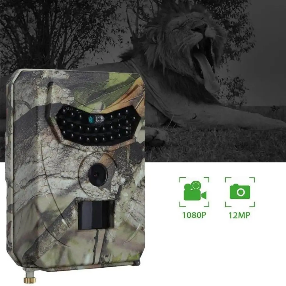 

1080P 12MP Trail Camera Infrared Night Vision Scouting Camera for Wildlife Monitoring and Farm