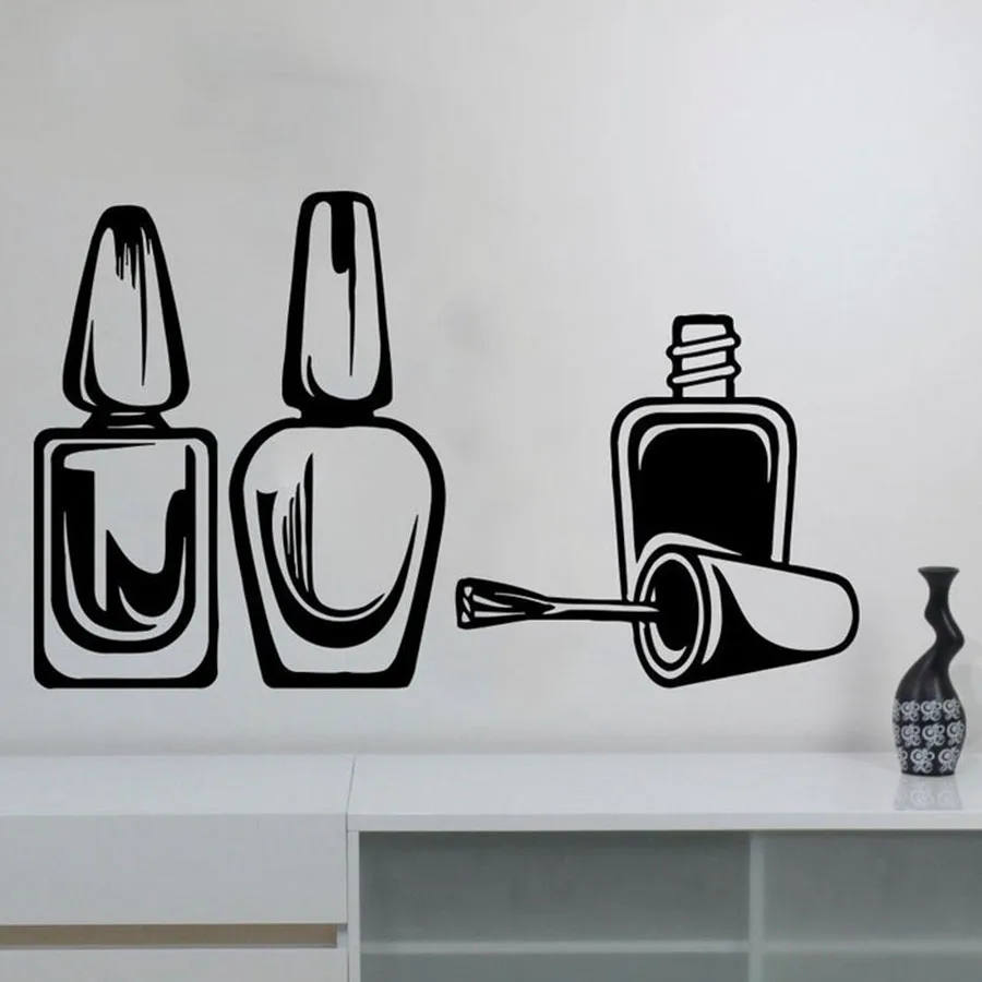 Наклейка на стену для дизайна ногтей | Дом и сад