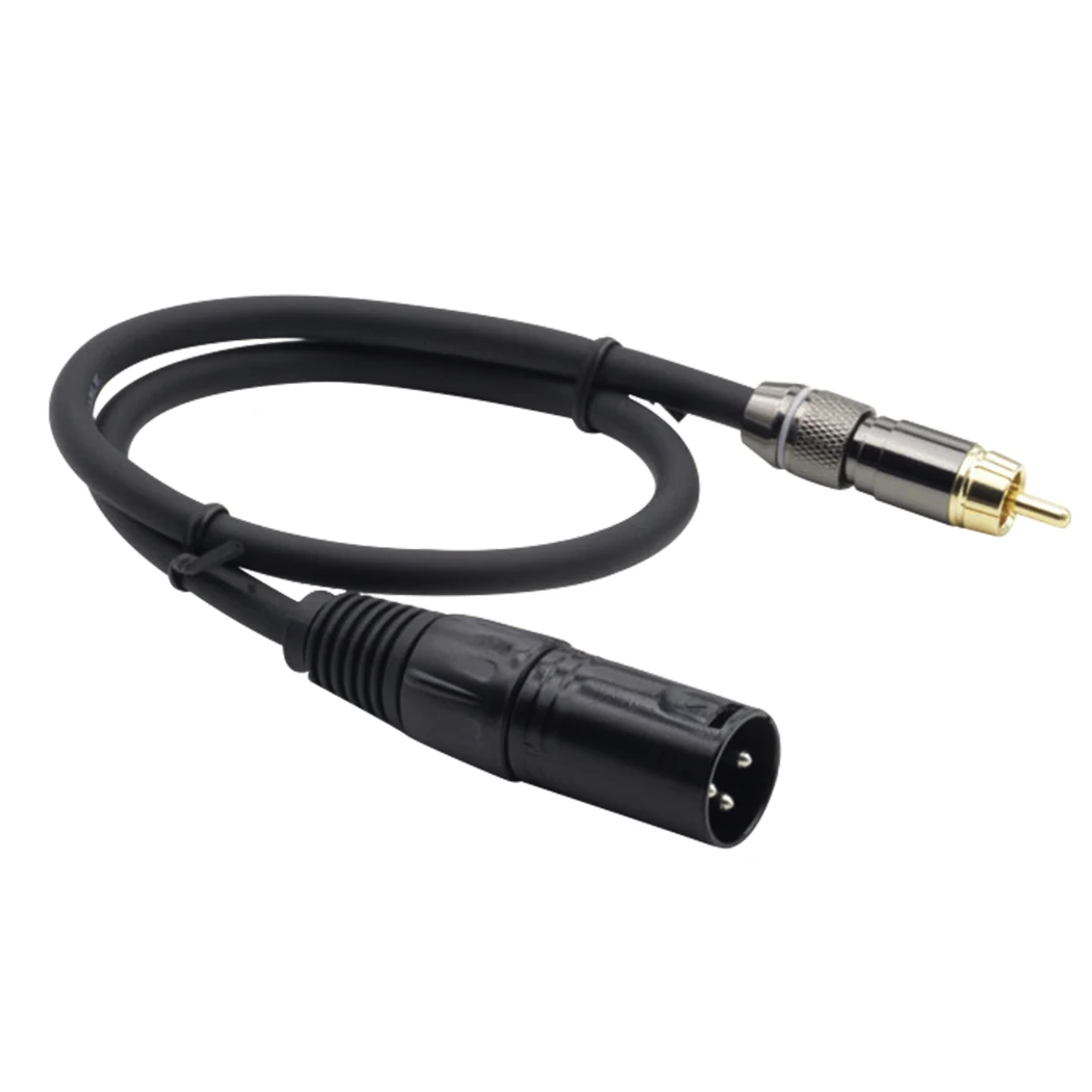 JORINDO 2 м/6.4FT 3 pin XLR штекер RCA микрофонный аудио кабель к AC линия для микрофонного