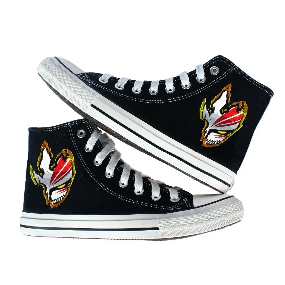 

Anime Bleach Kurosaki ichigo Canvas shoe plimsolls rope soled shoes