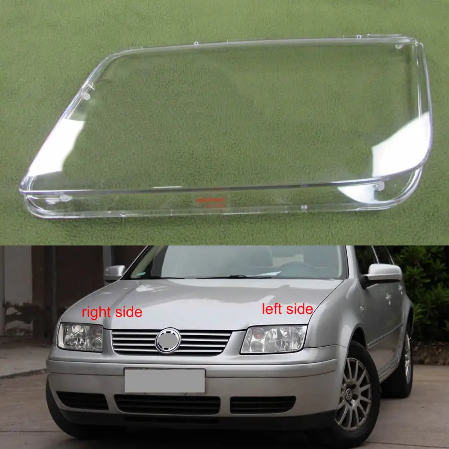Для Volkswagen VW Bora Jetta MK4 1999 2000-2005 фары Прозрачная крышка абажур фары крышка оболочки объектива стеклянная лампа
