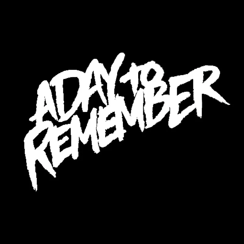 17 8*12 см A DAY TO REMEMBER тонкая работа Модный Декор стикер автомобиля винил граффити