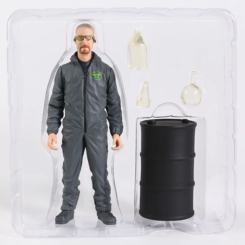 

Mezco Breaking Bad Walter White Action Figure Vamonos Pest Control