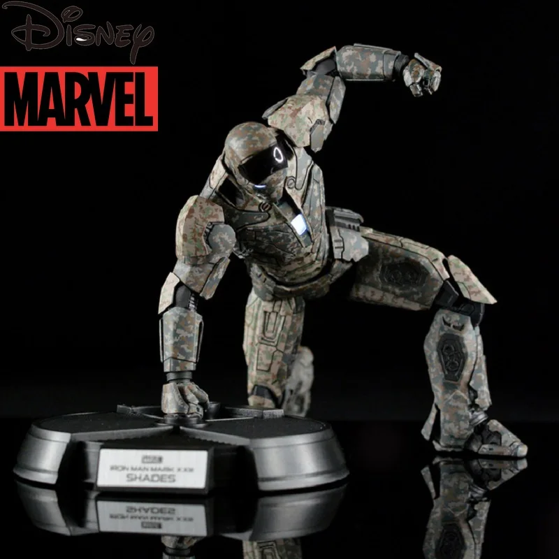 

DisneyOriginal Marvel Iron Man mk23 alloy 1/12 soldier model toy doll ornament joints can be done