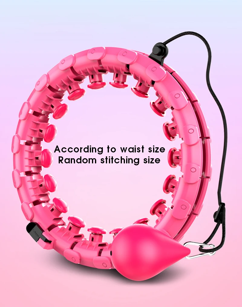 

Intelligent Counting Fitness Sport Ring Smart Sport Ring Adjustable Thin Waist Hoop Fitness Equipment Home Training Droshipping