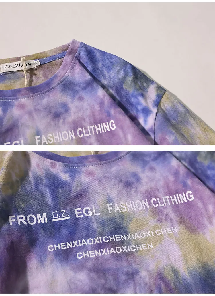 DAYIFUN 2020 новые хлопковые футболки с галстуком футболка короткими рукавами женская