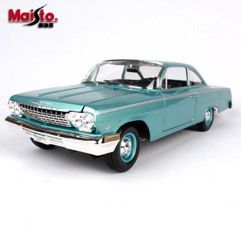 Maisto 1:18 1962 Chevrolet BELAIR автомобильный брелок для автомобильных ключей имитационная