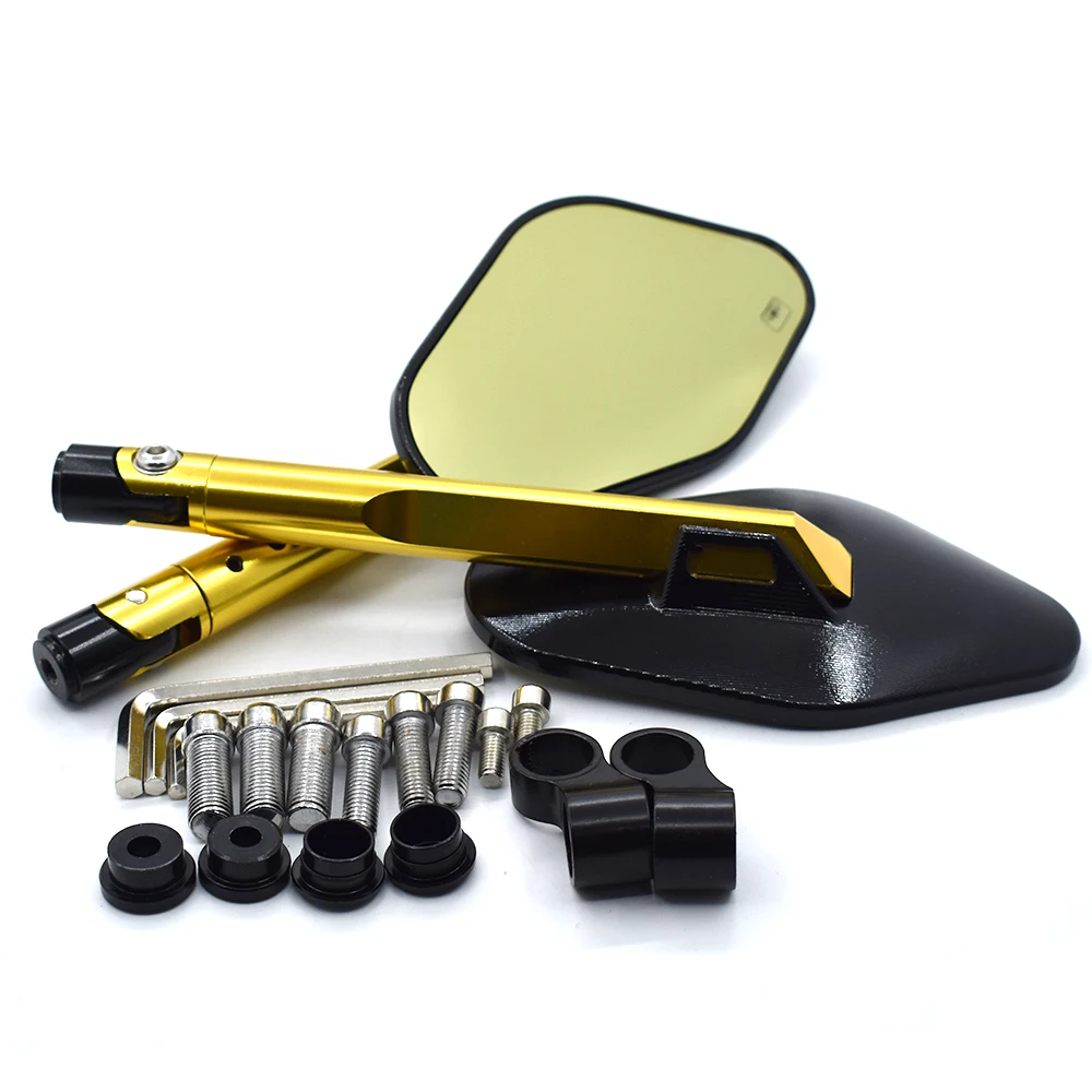 

Universal new CNC aluminum motorcycle 8mm 10mm alloy rearview mirror for Honda VFR750/S VFR800/F VTR1000/F CBF1000 VF750/S