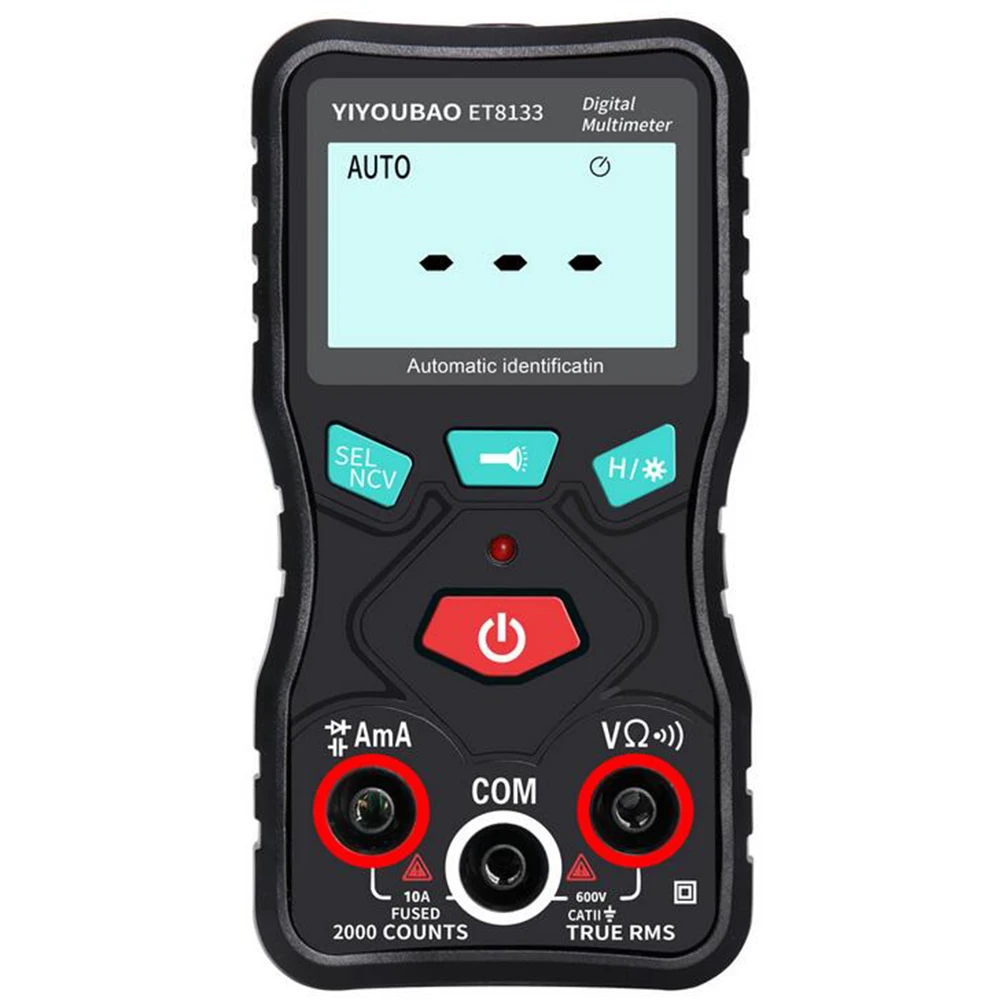 Автоматический цифровой мультиметр 600 в True RMS Smart NCV AC/DC напряжение тока Ом Емкость
