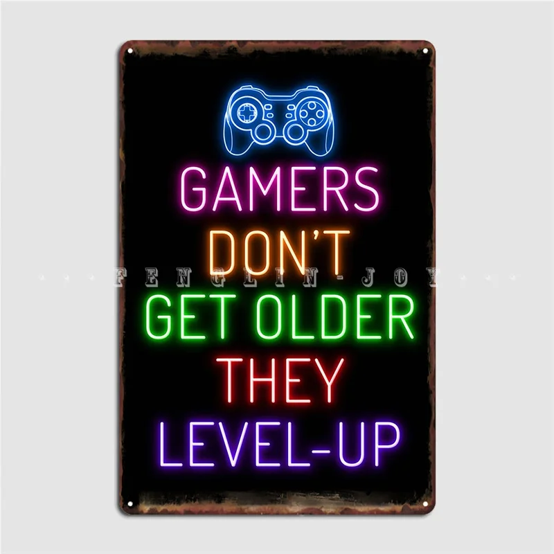 

Игровой металлический знак таблички для вечерние Настенная роспись дизайн оловянный знак плакат