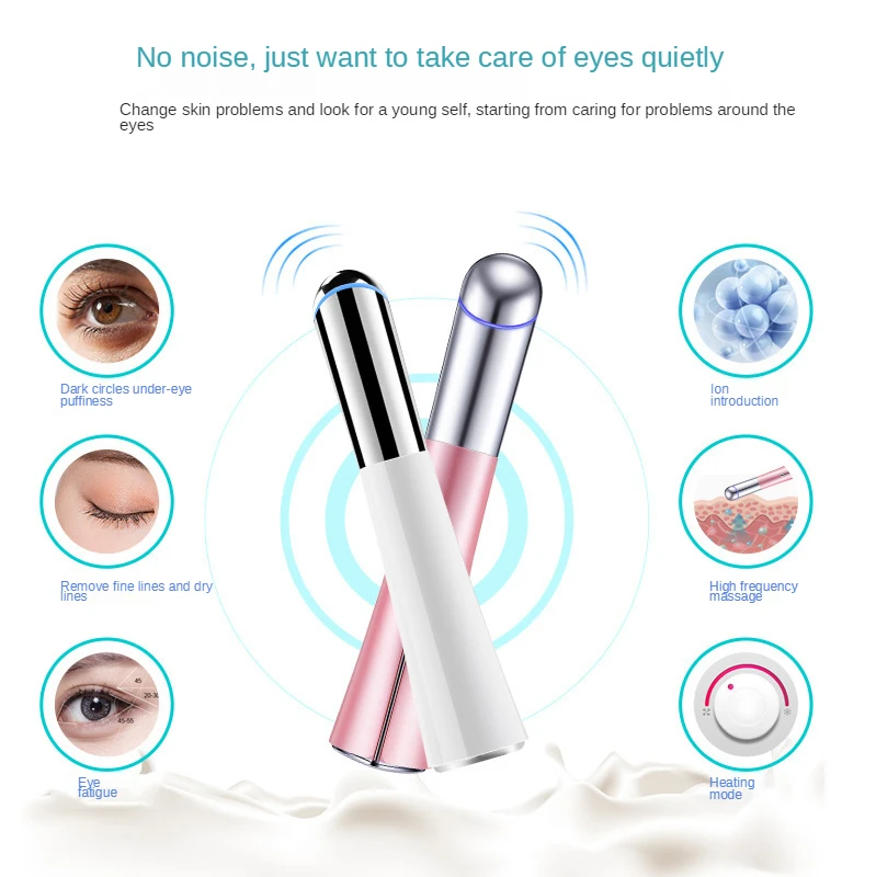 Бесплатная доставка импортер для глаз темные круги мешки ионный нагрев