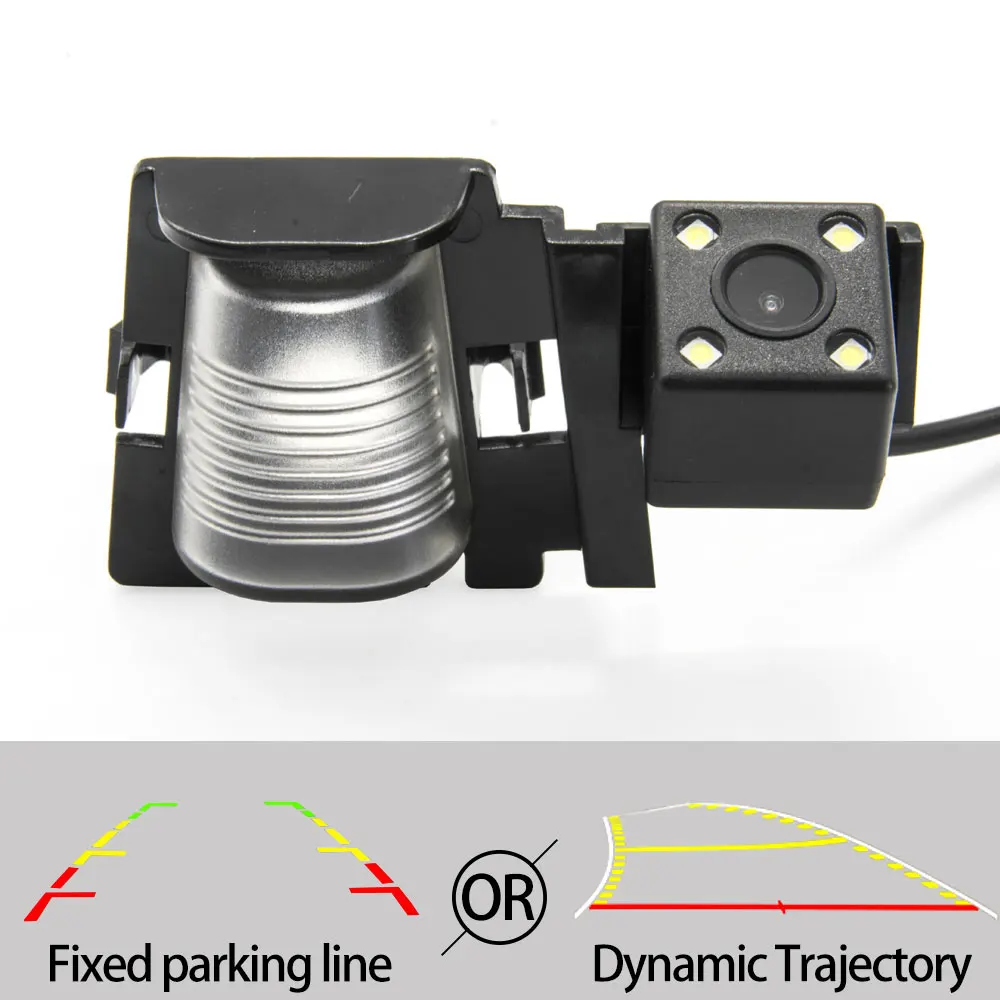 Камера заднего вида с фиксированной или динамической траекторией CCD для Jeep Wrangler JK