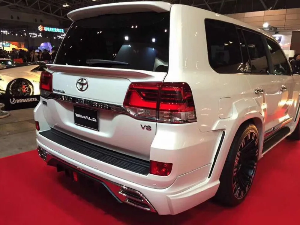 Спойлер на крышу для Land Cruiser задний цветной спойлер из АБС-пластика Toyota LC200 |