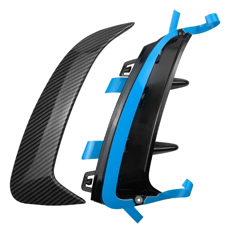 Наклейки на задний бампер из углеродного волокна для Benz A Class W177 A180 A200 A250 A35 2019 +