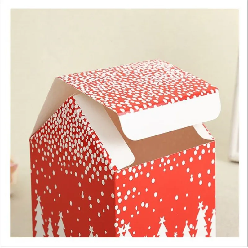 Горячая Распродажа 1 шт. Снежная Рождественская Мини подарочная коробка в форме