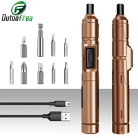 USB Cordless Recharge Electric Screwdriver Multifunctional Screwdriver For Household Mobile Phone Furniture Electrical Repair