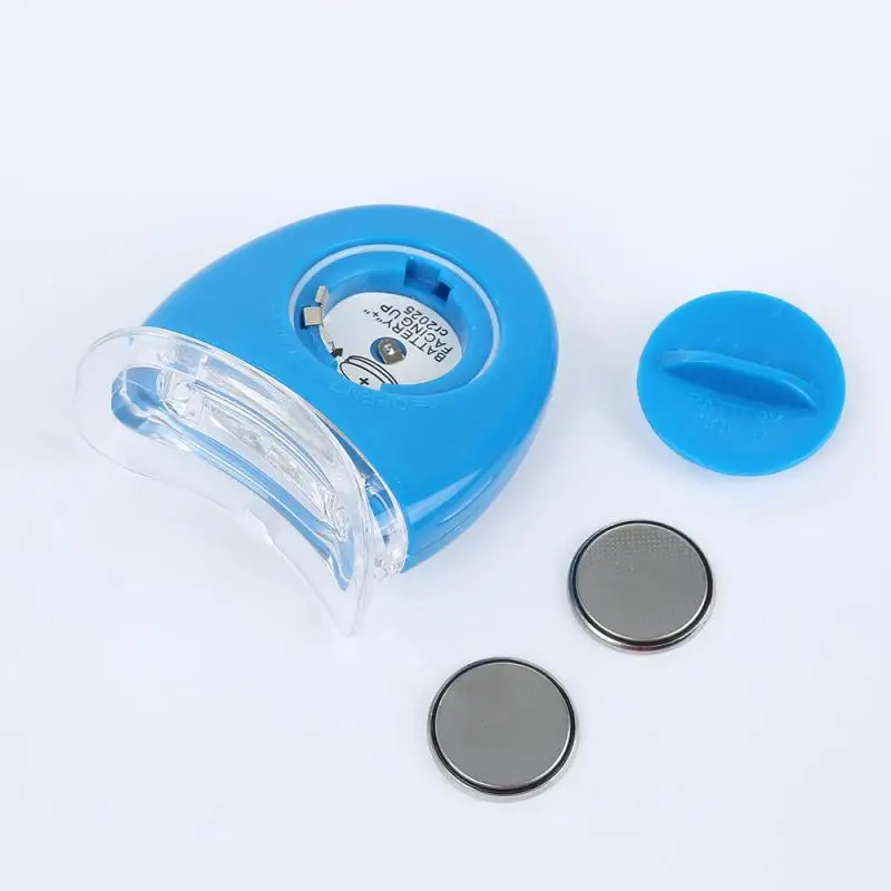 

Teeth Whitening Light Mini LED Tooth Whitening For Personal Bleaching With Button Battery Teeth Oral Care Women Beauty Health