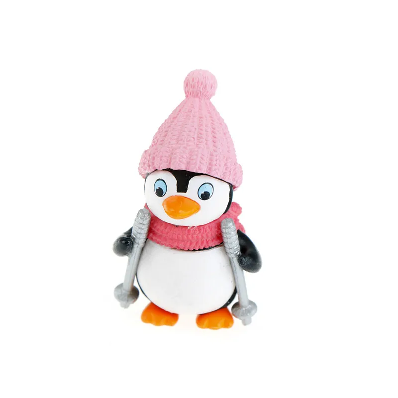 Пингвин &quotулитка&quot Кролик Животные Фея садовые миниатюры мини гномов моховые