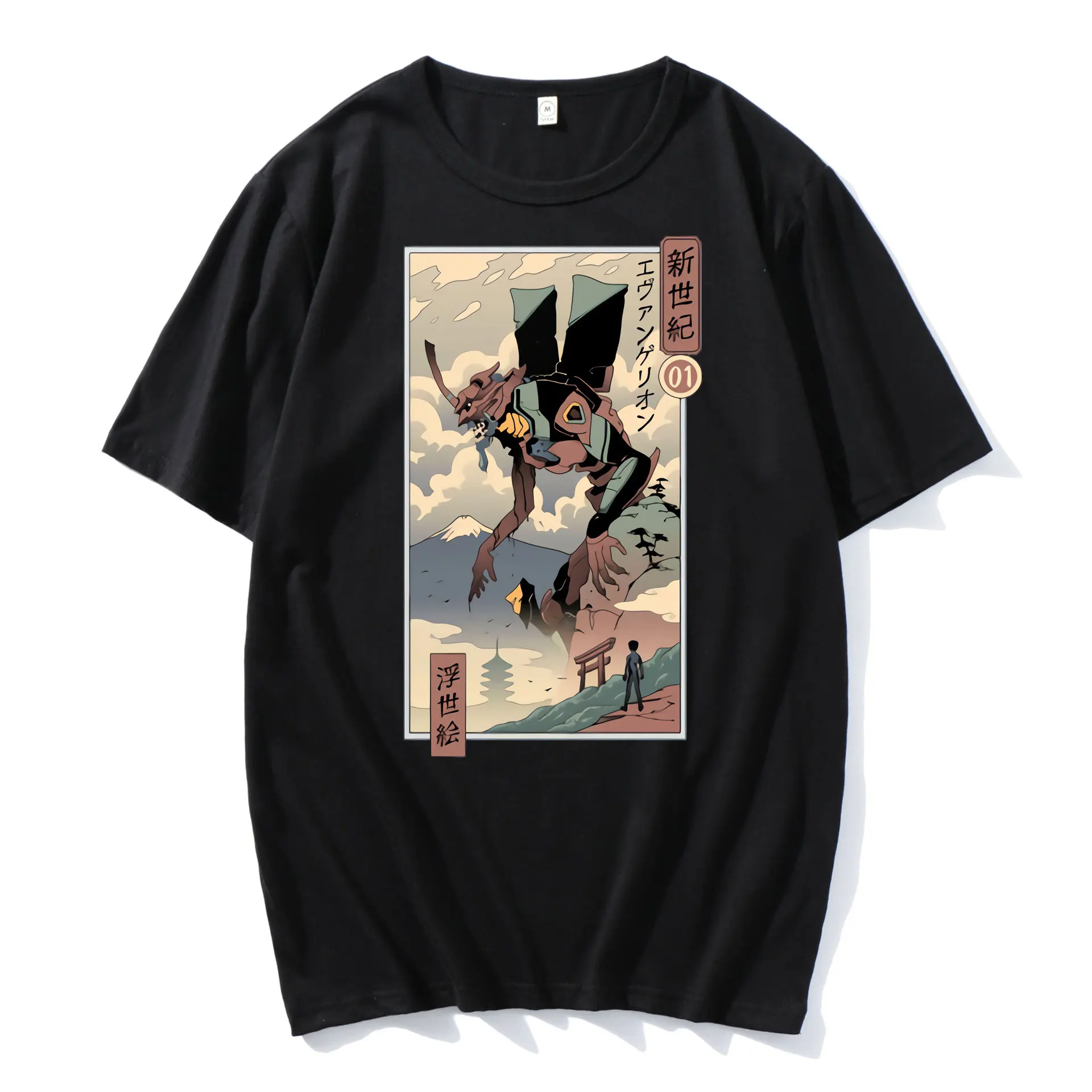 

Men Women Ayanami Rei Ikari Anime Mens Graphic Print Summer Tshirts Streetwear Ulzzang Fashion Hip Hop Harajuku Retro T-Shirt