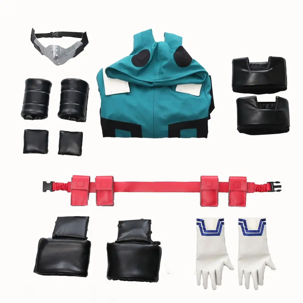 Костюм моя геройская Академия боку нет героев косплей Izuku мидория маска боевой