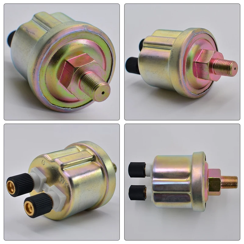 

1/8 NPT Engine Oil Pressure Sensor for Oil Pressure Gauge Gauge Sender Switch Sending Unit 80X40mm