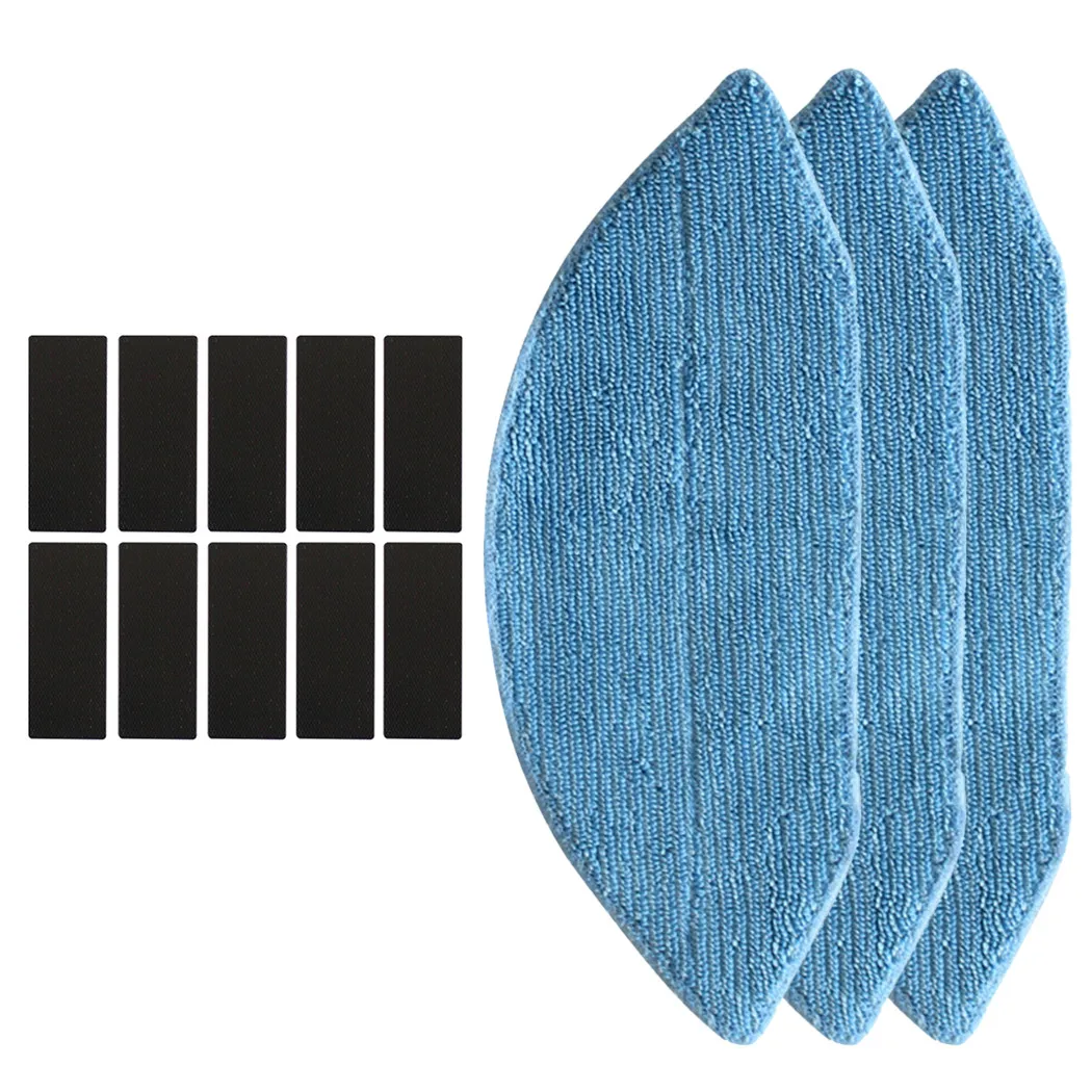 

Mop Cloth Microfiber Mopping Cloths Magical Stickers For Ecovacs Deebot U2 DGN22 Robot Vacuum Cleaner Household Cleaning Tool