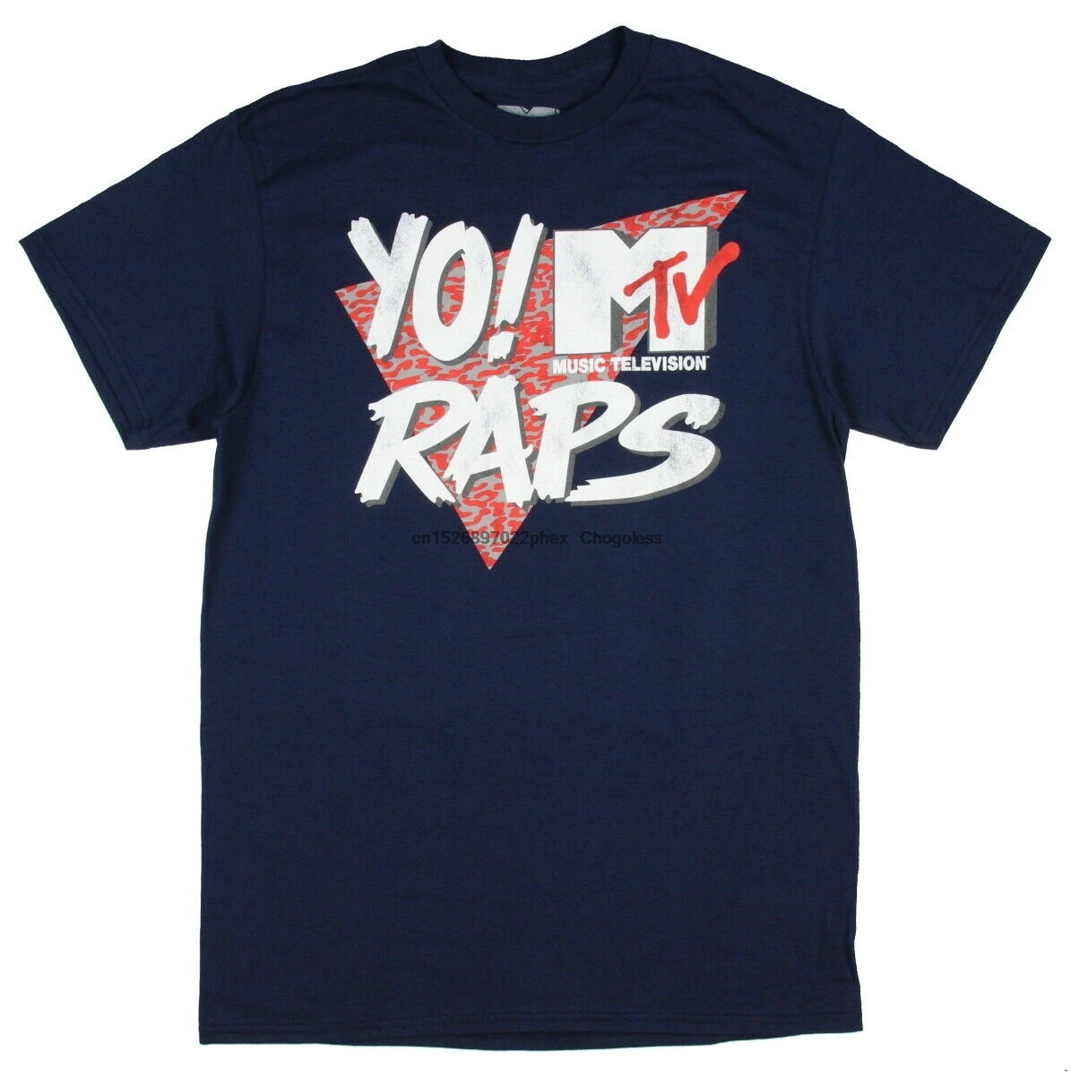 MTV музыкальное телевидение мужское йо! Футболка с коротким рукавом для взрослых